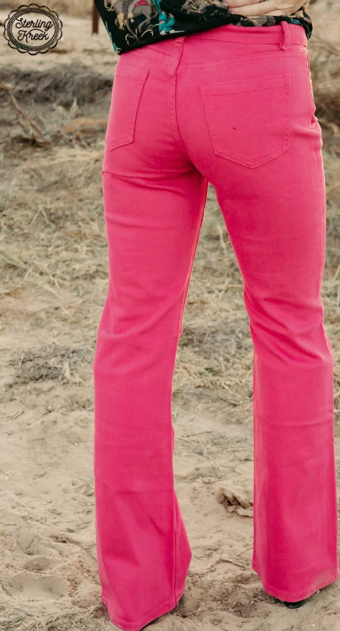 Walking West Denim - Pink